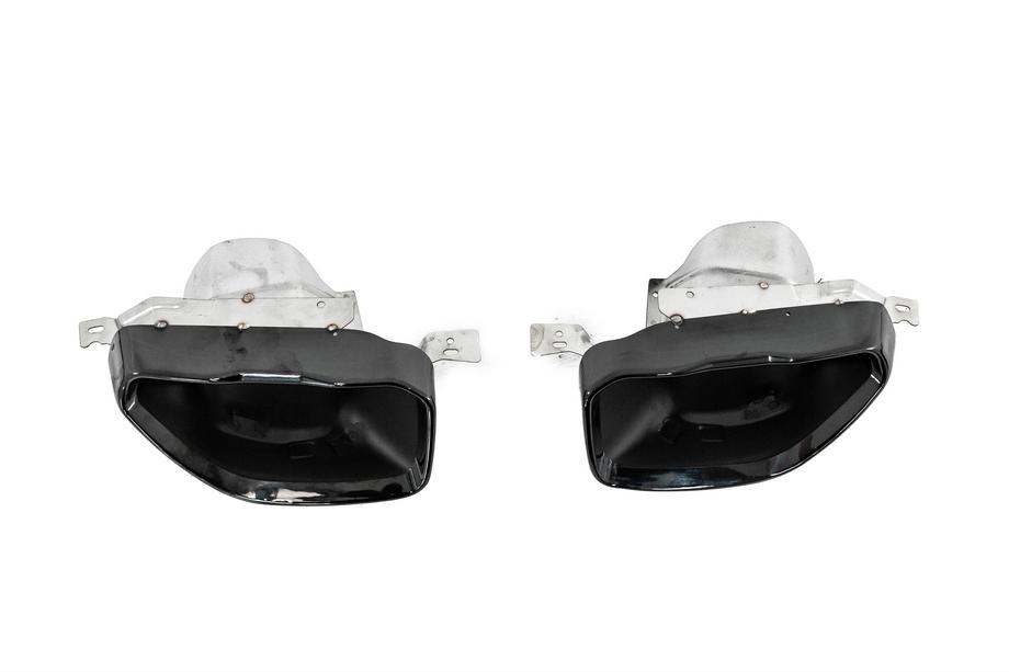BMW 4 Series G22/23/26 2020- Heckdiffusor für Stoßstange hinten mit Endrohrblenden (für G22/G23 M-Sport) Foto 13