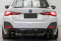 BMW 4 Series G22/23/26 2020- Heckstoßstangen-Diffusor mit Endrohrblenden (für G26 M-Sport) Foto 7