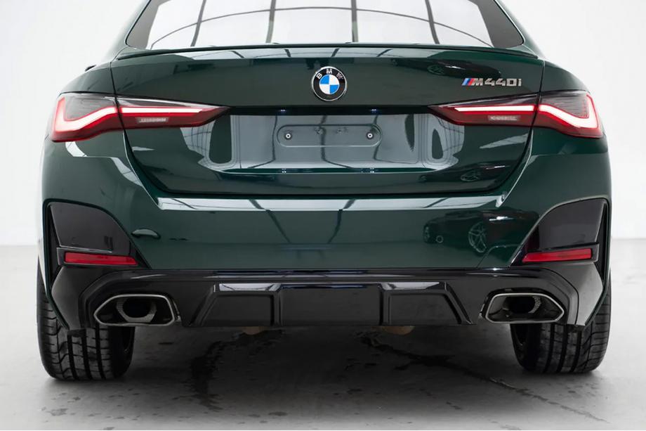 BMW 4 Series G22/23/26 2020- Heckstoßstangen-Diffusor mit Endrohrblenden (für G26 M-Sport) Image