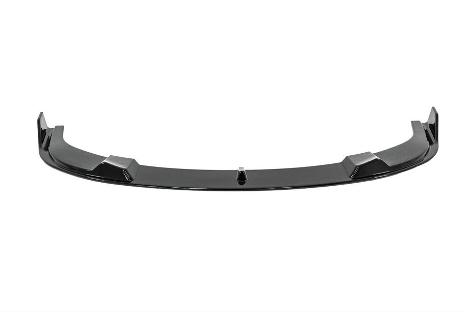BMW 5 Series E60/E61 2003-2010 Frontstoßstangen-Lippe (für M-Sport, Schwarz Hochglanz) Foto 1