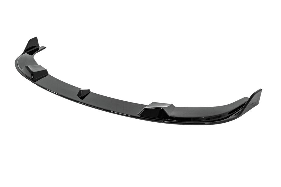 BMW 5 Series E60/E61 2003-2010 Frontstoßstangen-Lippe (für M-Sport, Schwarz Hochglanz) Foto 3