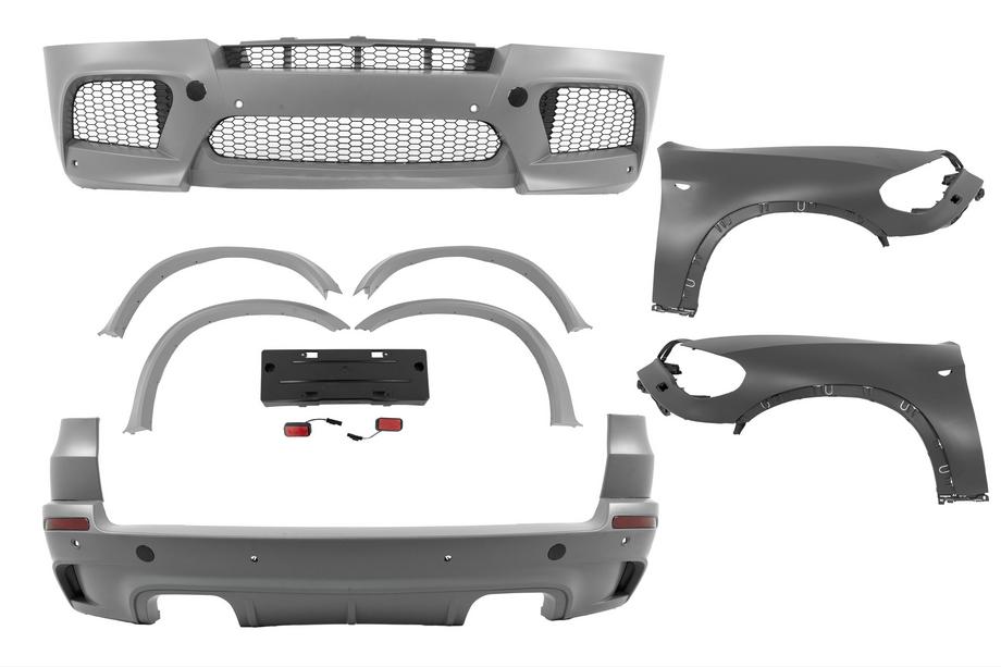 BMW X5 E70 2007-2013 Bodykit-Set mit Kotflügeln X5M (für 2010-2013) Image