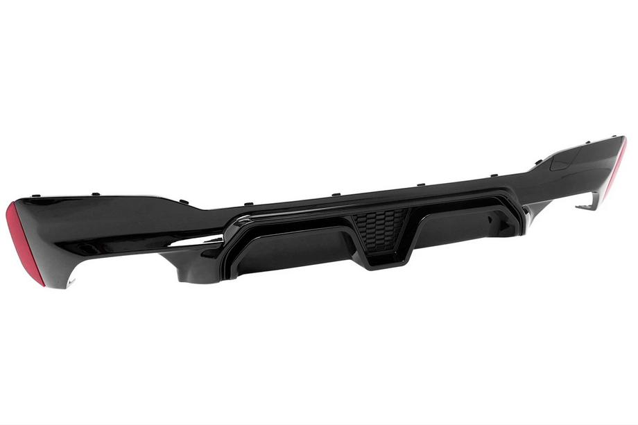 BMW 5er G30/G31 2017–2023 Heckstoßstangen-Diffusor CS-Style (für M-Sport/M5 F90, ABS) Foto 9