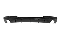 BMW 5 Series F10/F11 2010–2016 Heckdiffusor für Stoßstange für doppelseitigen Einzel-Endschalldämpfer (für M-Performance) Foto 5