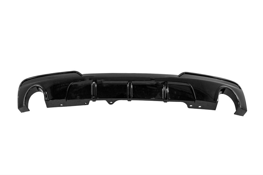 BMW 5 Series F10/F11 2010–2016 Heckdiffusor für Stoßstange für doppelseitigen Einzel-Endschalldämpfer (für M-Performance) Image