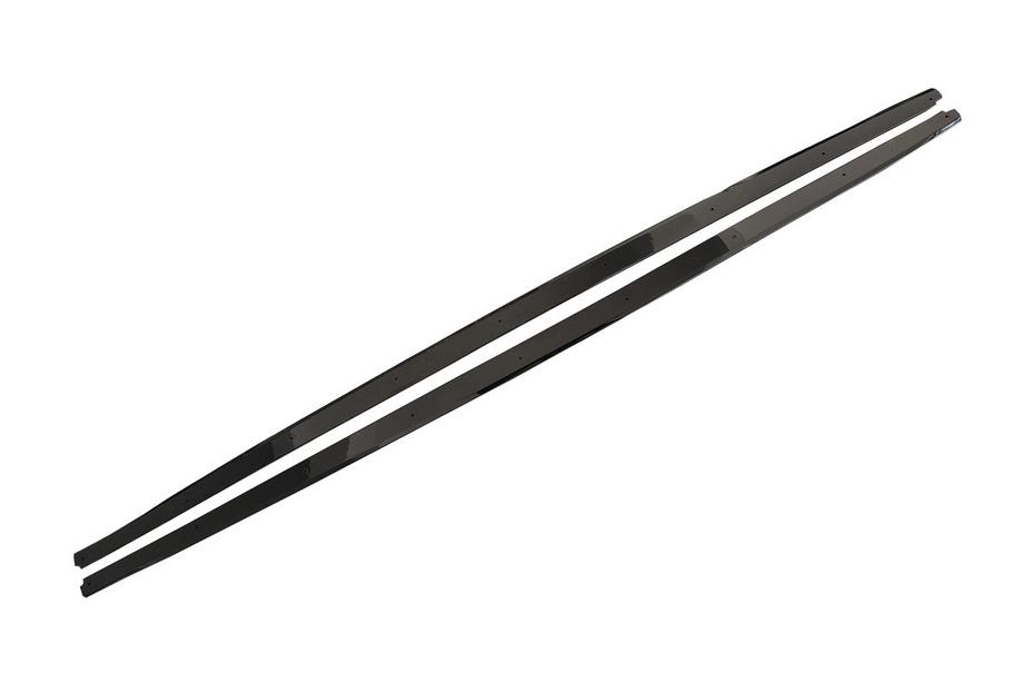 BMW 5 Series F10/F11 2010–2016 Seitenschweller-Aufsätze MP-Style (für M-Sport/M5 Seitenschweller, Schwarz Hochglanz) Foto 1
