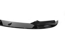 BMW 5 Series F10/F11 2010–2016 Frontstoßstangen-Lippe MP-Style (für M-Performance, Schwarz Hochglanz) Foto 7