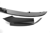 BMW 5 Series F10/F11 2010–2016 Frontstoßstangen-Lippe MP-Style (für M-Performance, Schwarz Hochglanz) Foto 8