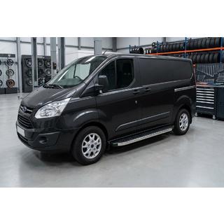 Trittbretter BlackLine (2 Stk, Aluminium) Ford Custom 2013-2022 Foto 1