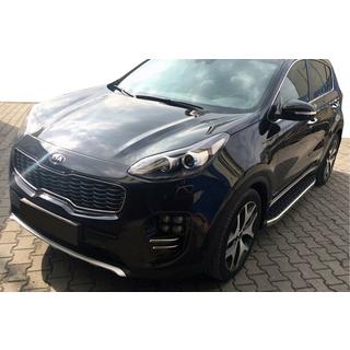 Trittbretter BlackLine (2 Stk, Aluminium) Kia Sportage 2010-2015 Foto 1