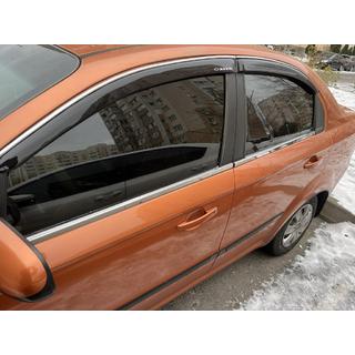 Fensterleisten unten Edelstahl (4 Stk.) Chevrolet Aveo T250 2005-2011 Foto 1