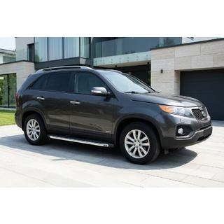 Trittbretter BlackLine (2 Stk, Aluminium) Kia Sorento II XM 2009-2014 Foto 1