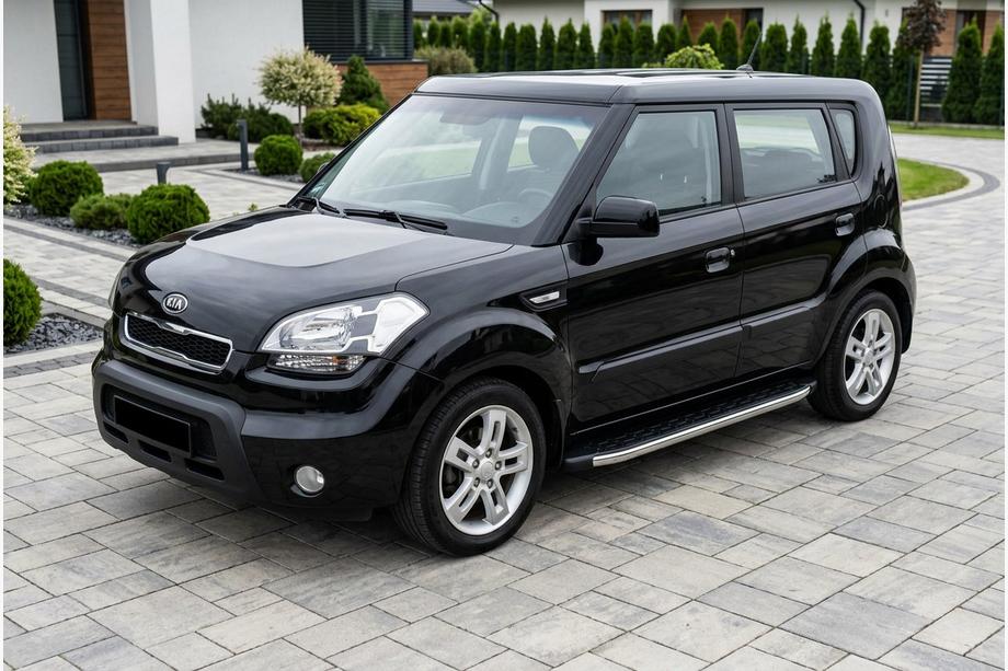 Kia Soul I 2008-2013 Trittbretter BlackLine (2 Stk, Aluminium) Image