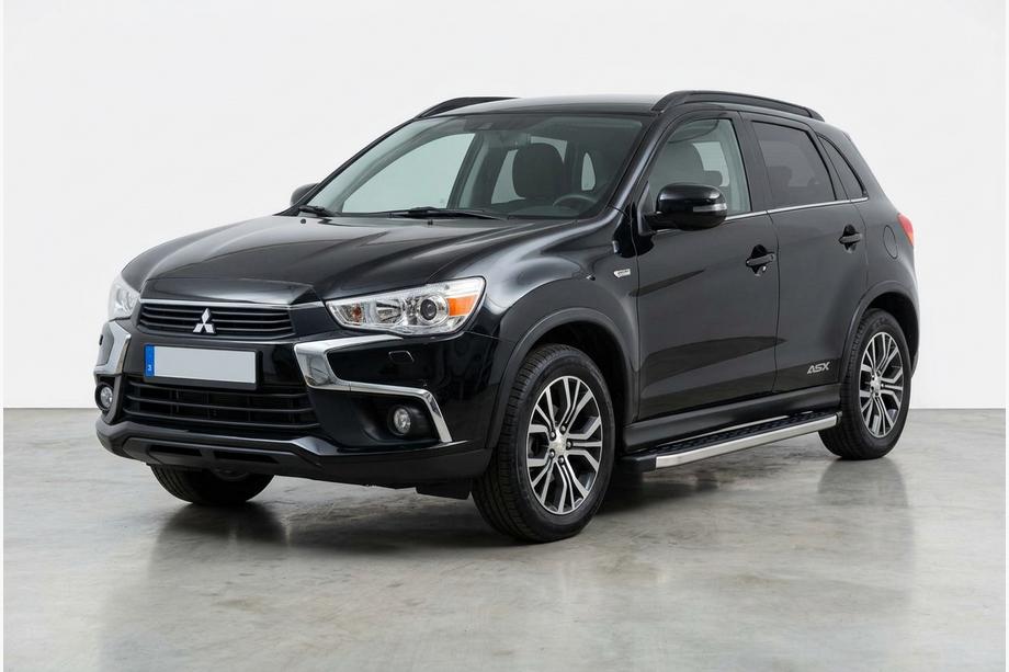 Mitsubishi ASX 2010-2023 Trittbretter BlackLine (2 Stk, Aluminium) Image