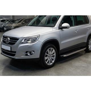 Trittbretter BlackLine (2 Stk, Aluminium) Volkswagen Tiguan 2007-2016 Foto 1