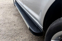 Volkswagen Caddy 2004-2010 Trittbretter MAYA (2 Stk., Aluminium) Maxi Radstand Foto 1