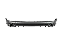 Audi Q5 2017-2025 Heckdiffusor im SQ5-Style (2017-2020, mit Endrohrblenden und Kotflügelverbreiterungen) Foto 2
