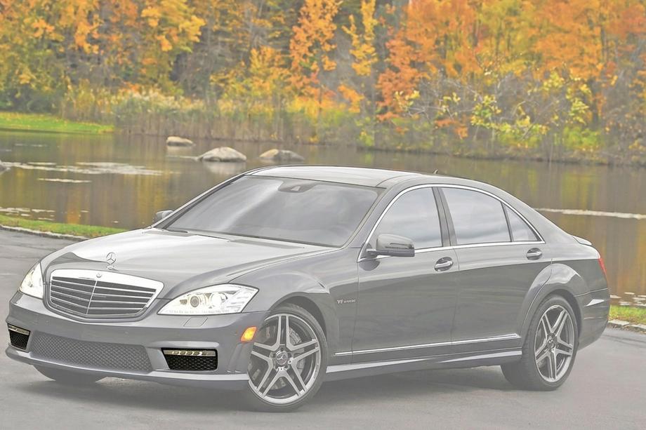 Mercedes S-class W221 2005-2013 Set Nebelscheinwerfergitter (S63/65) Image
