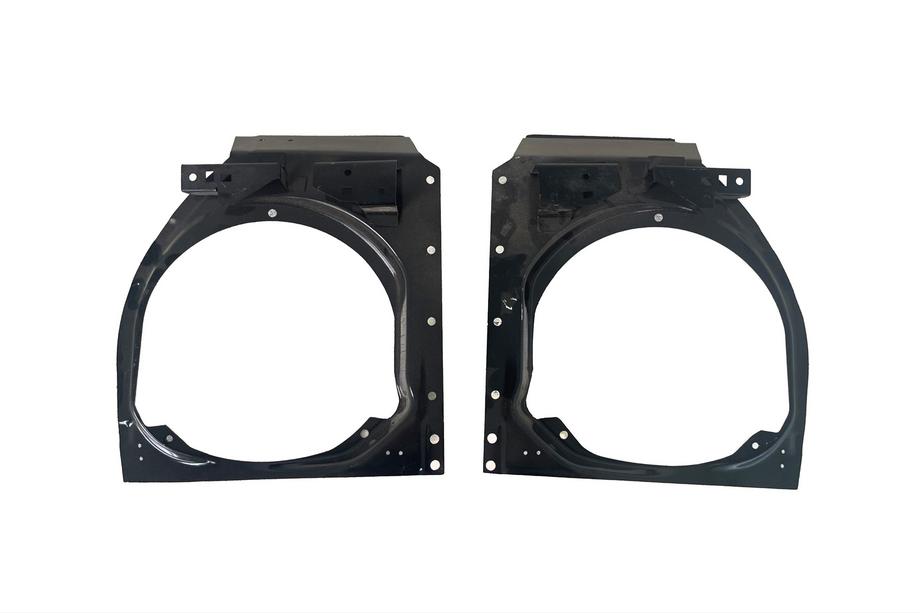 Mercedes G class W463 1990-2018 Adapterblenden für Facelift-Scheinwerfer (2 Stk.) Foto 2