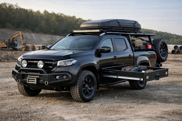 Start-Upgrade für Mercedes-Benz X-Class: Arbeit und Alltag