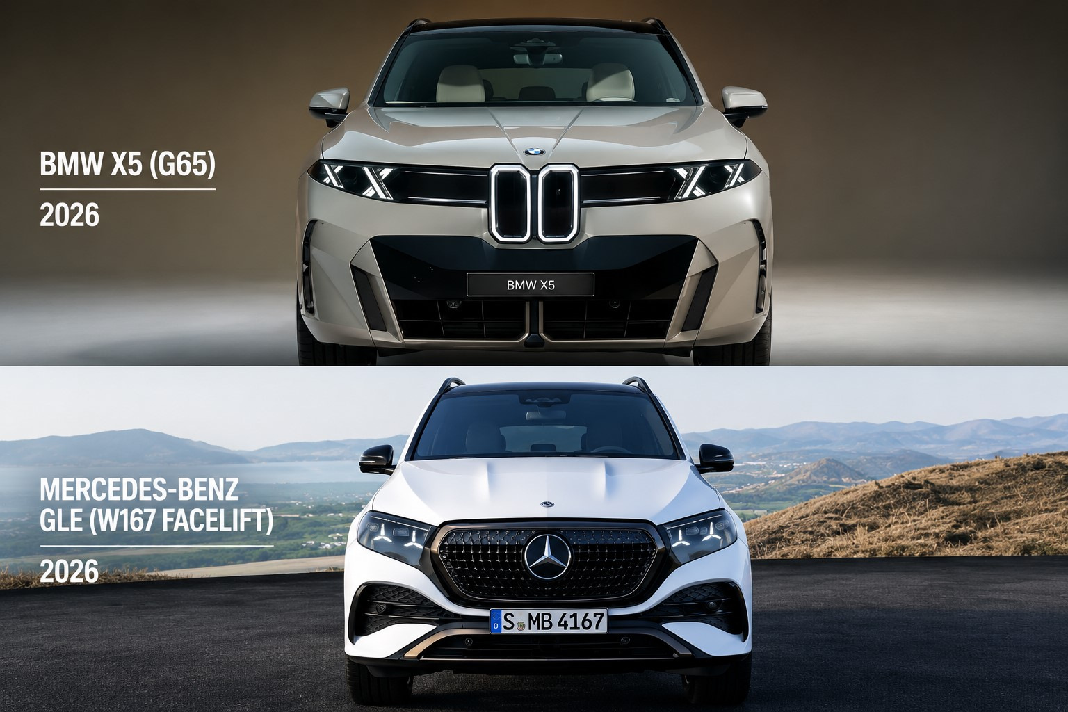 Neuer BMW X5 G65 oder Mercedes GLE W167 Facelift: Welcher SUV ist besser?