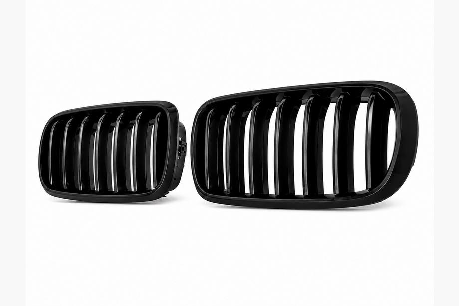 BMW X5 F15 2013-2018 Nieren 1 Bar (Schwarz Glanz) Image
