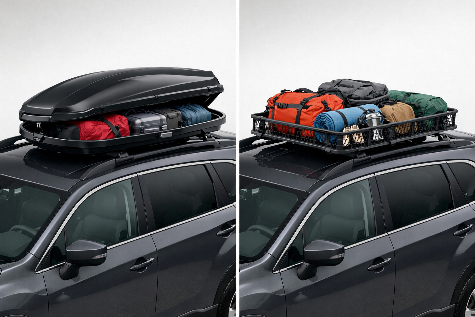Welche Option fürs Gepäck und Equipment: Dachbox oder Dachkorb