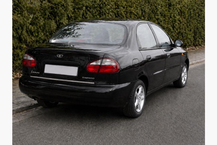 Daewoo Lanos 1998-2017 Kofferraumleiste Edelstahl Image