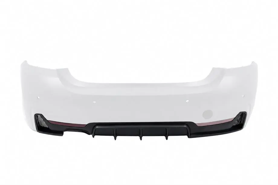 BMW 4 Series F32/F33/F36 2012-2020 Heckdiffusor für einseitige Doppel-Auspuffanlage (für M-Sport, ABS) Foto 2