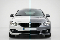BMW 4 Series F32/F33/F36 2012-2020 M-Sport Bodykit-Set (für F32) Doppelendrohr einseitig Foto 1