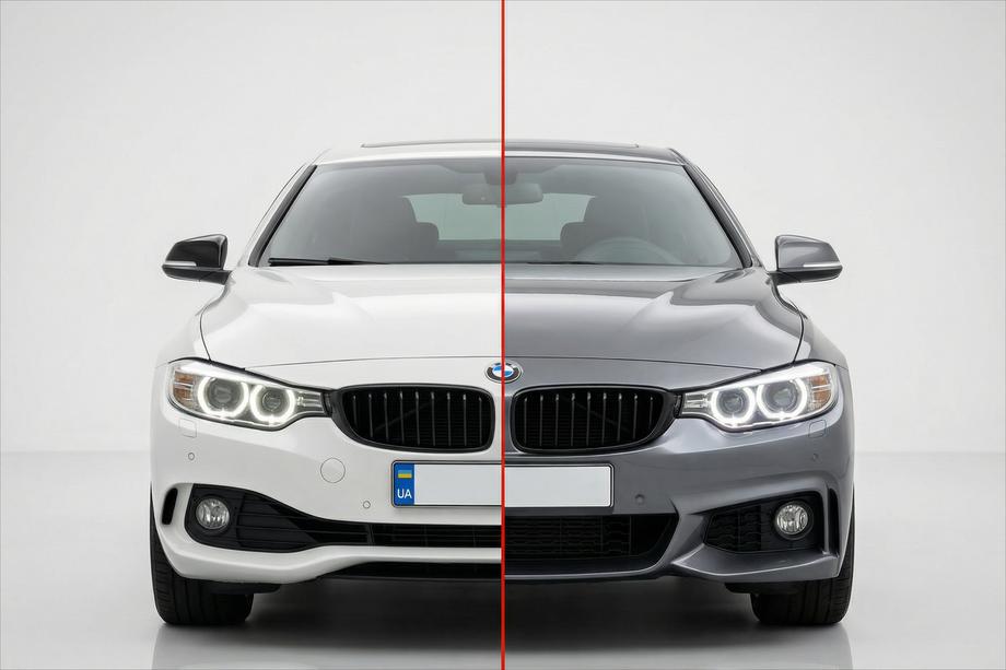 BMW 4 Series F32/F33/F36 2012-2020 M-Sport Bodykit-Set (für F32) Doppelendrohr einseitig Image