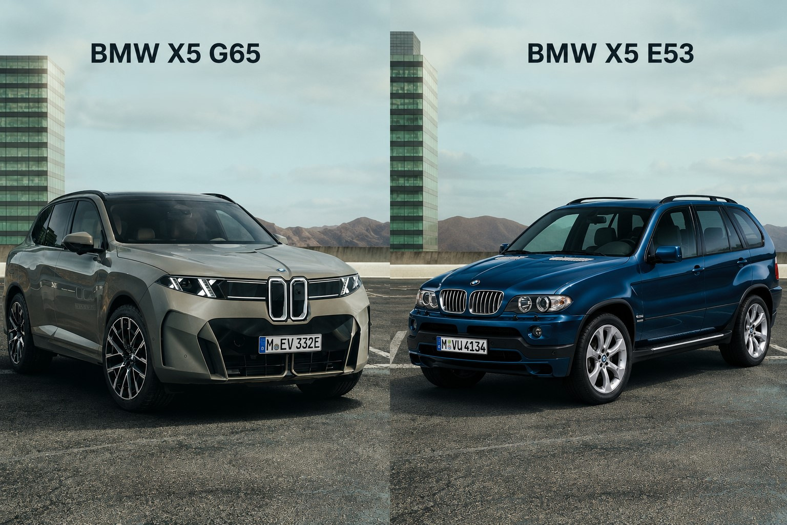 BMW X5 G65 vs BMW X5 E53: So hat sich der legendäre SUV in über 25 Jahren verändert
