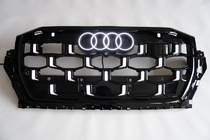 Audi Q7 2015–2026 Frontgrill RSQ-Style LED (2024-2026, Schwarz Hochglanz) Foto 2