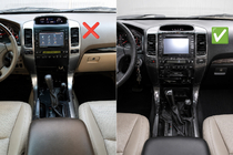 Lexus GX470 2002-2009 Innenraum-Upgrade-Kit (Armaturenbrettblenden) für Lexus GX460 2023 Style Foto 3