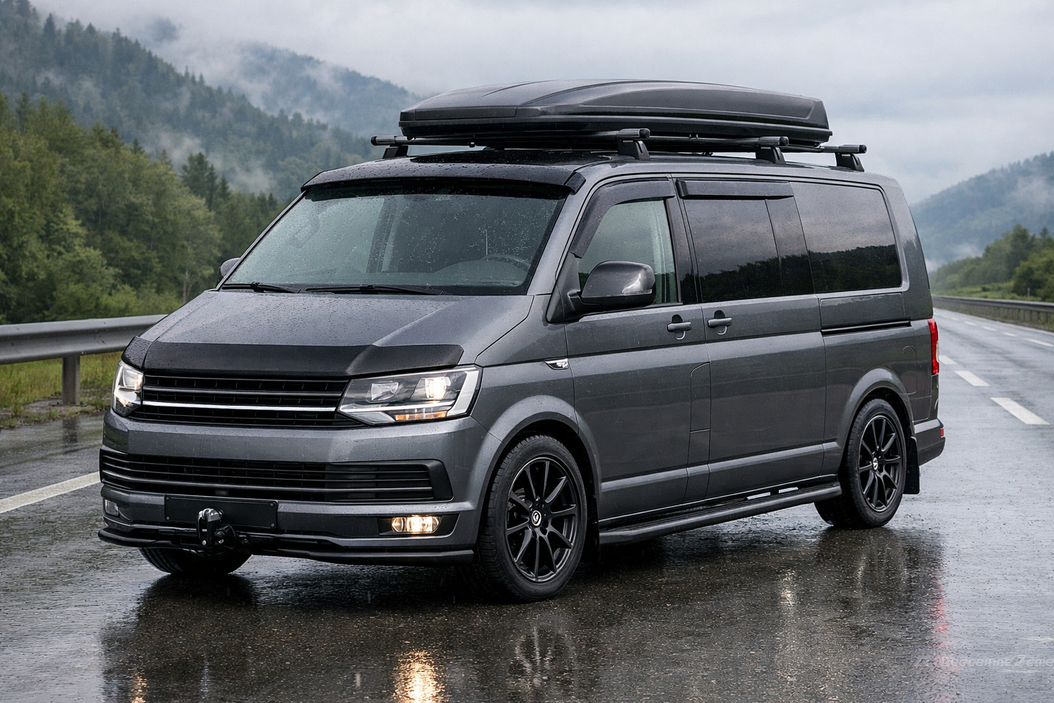 Basis-Upgrade für Volkswagen T6 2015–2024: Autobahn & Regen