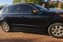 Audi Q5 2008-2017 Seitenstufen Premium Black (2 Stk., Edelstahl) d60 Foto 2