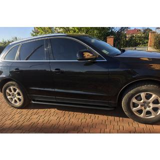 Seitenstufen Premium Black (2 Stk., Edelstahl) Audi Q5 2008-2017 Foto 2