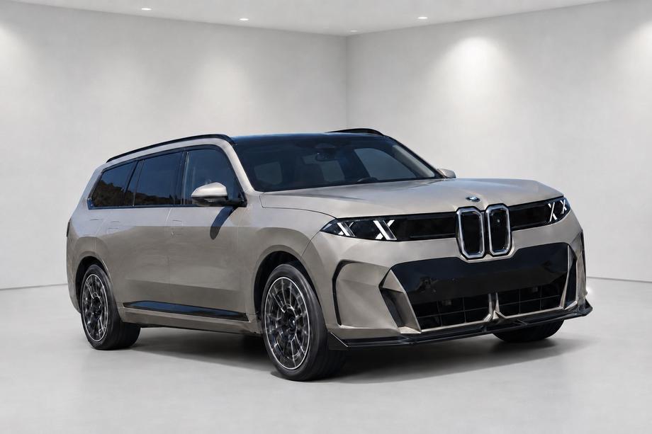 BMW X7 G67 2027– Frontlippe Paradigm Black Knight Image