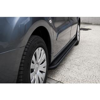 Seitliche Trittbretter Premium Black (2 Stk., Edelstahl) Citroen Berlingo 1996-2008 Foto 1