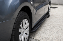 Citroen Berlingo 2008-2018 Seitliche Trittbretter Premium Black (2 Stk., Edelstahl) d60 Foto 1