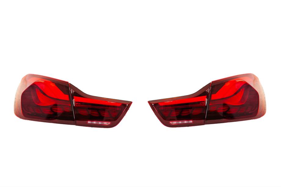 BMW 4 Series F32/F33/F36 2012-2020 Rückleuchten M4 Style Rot Image