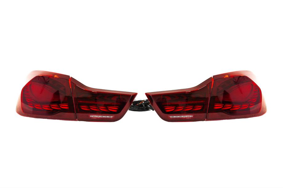 BMW 4 Series F32/F33/F36 2012-2020 Rückleuchten GTS Style Rot Image