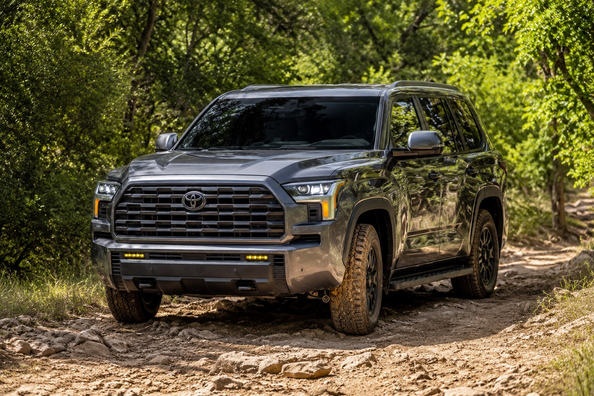 Toyota Sequoia 2027: Facelift und werkseitiges Offroad-Paket Trailhunter Foto 1