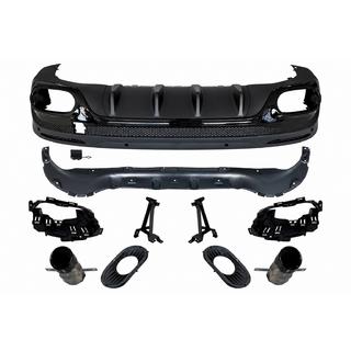 Heckdiffusor mit Endrohrblenden (Design AMG GLB35 2024)