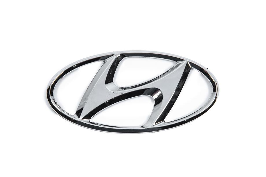 Hyundai Emblem (selbstklebend, 115×57 mm) Foto 1