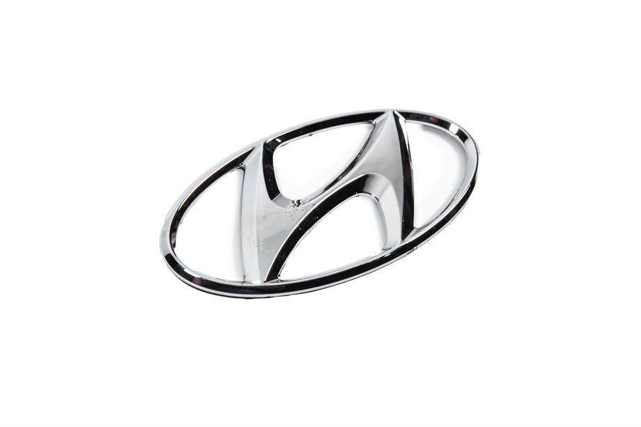 Hyundai Emblem (selbstklebend, 115×57 mm) Foto 3