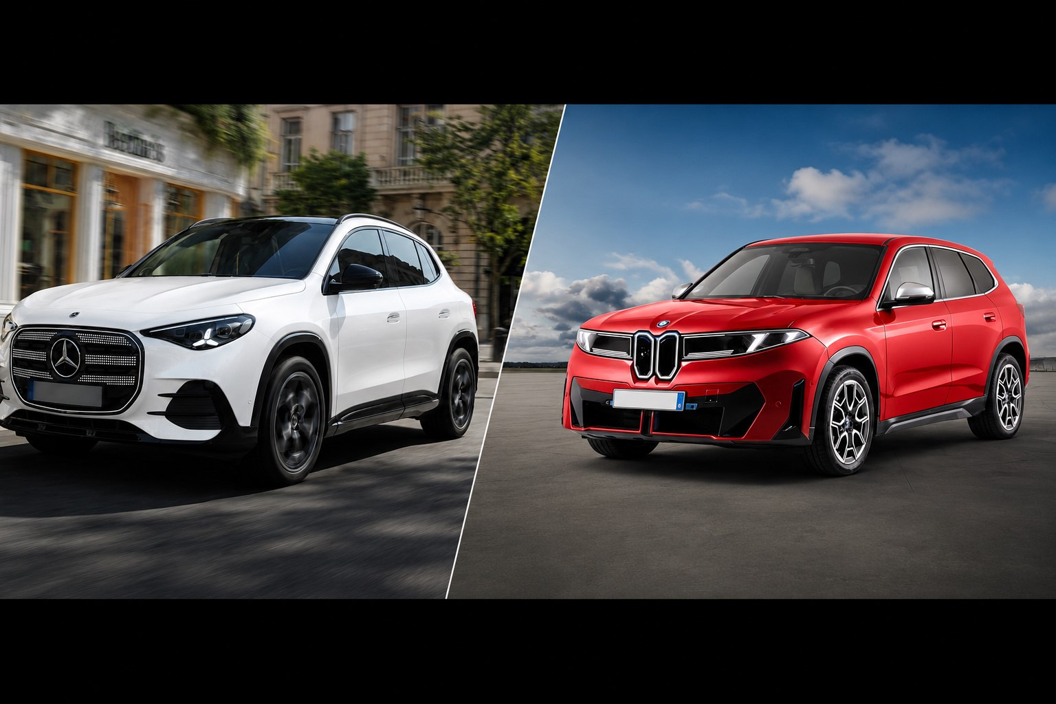 Mercedes GLA Electric vs. BMW iX1: Welcher Premium-E-Crossover ist besser?