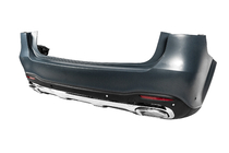 Mercedes GLS X167 2019- Heckstoßstange mit Diffusor GLS450 (2025-Design) Foto 2
