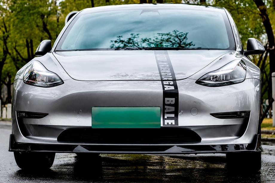 Tesla Model 3 2017- Frontspoiler-Lippe Lip Turbo (für 2017–2023) Image