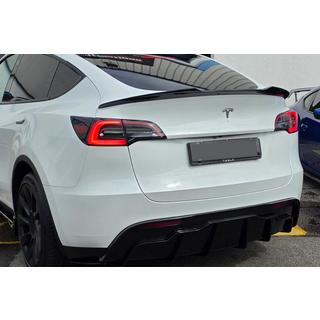 Heckstoßstangen-Diffusor Fast (für 2020-2024) Tesla Model Y 2020- Foto 1